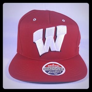 Zephyr Wisconsin Badgers Snapback Hat